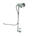 Žalios spalvos iš metalo stalinis šviestuvas su segtuku (aukštis 51 cm) Jula – Kave Home