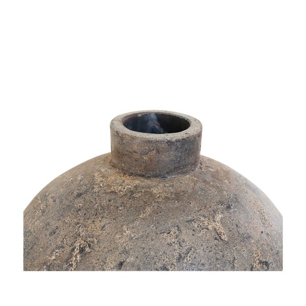 Aukšta vaza rudos spalvos iš terakotos Corvo – House Nordic-image-4