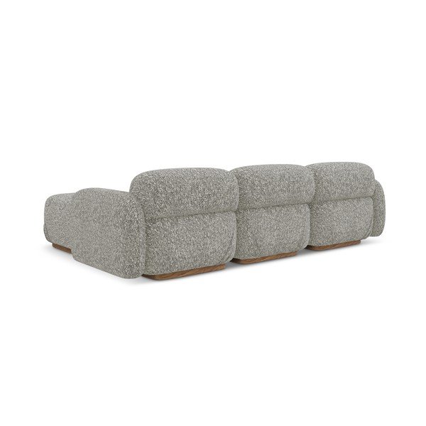 Pilkos spalvos modulinė kampinė sofa (kintama) Ailani – Makamii-image-4