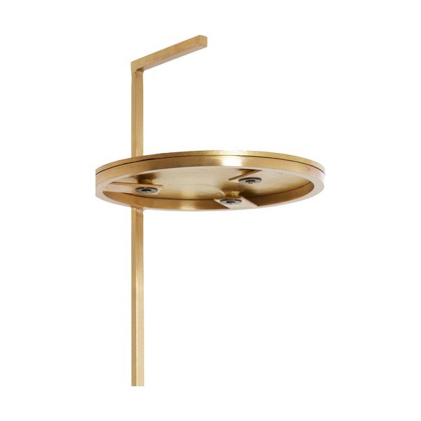 Su marmuriniu stalviršiu apvalios formos šoninis stalas ø 26 cm Leda – Light & Living-image-3