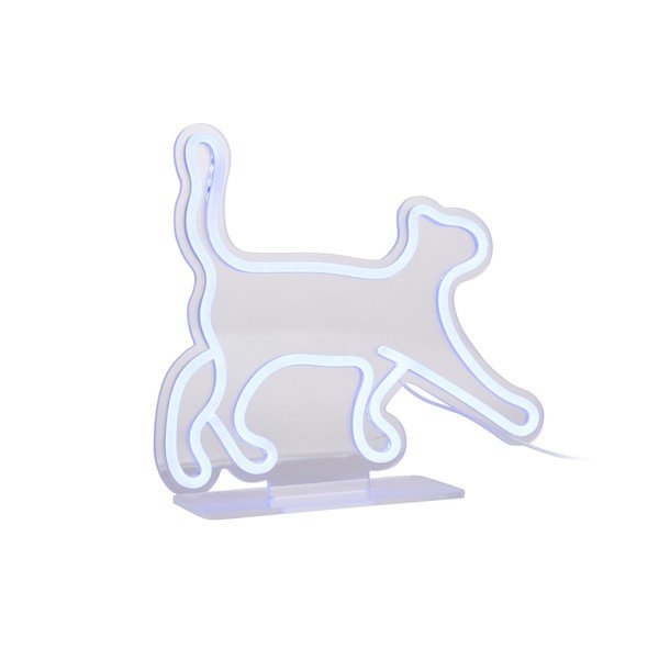 Mėlynos spalvos neoninis apšvietimas LED 5 W Walking Cat – Leitmotiv