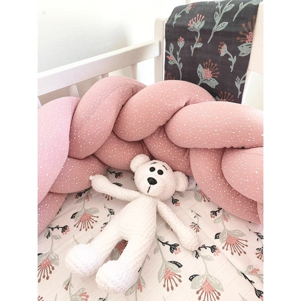 Rožinės spalvos medvilninė apsauga T-TOMI, ilgis 180 cm-image-1