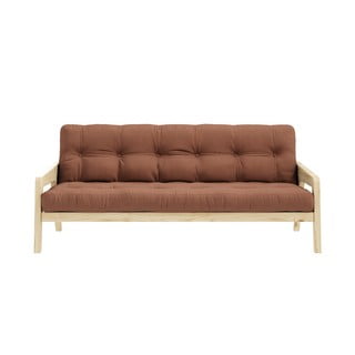 Sulankstoma sofa Karup Design Grab Natural Clear/Clay Brown