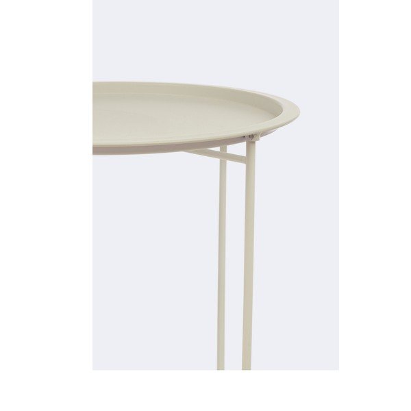 Iš plieno apvalios formos sodo šoninis staliukas ø 46 cm Austin – Bizzotto-image-1