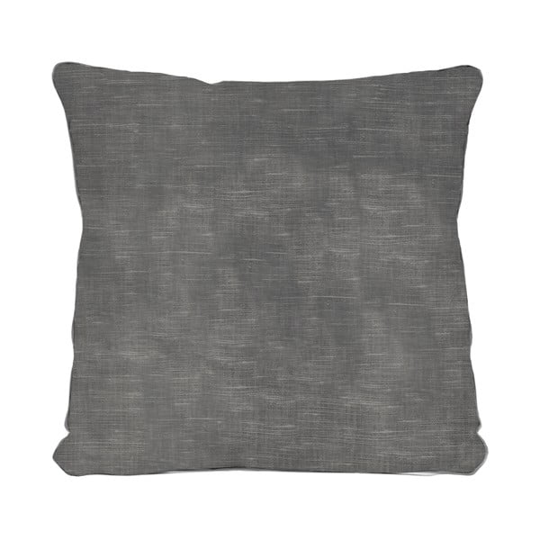 Tamsiai žalia pagalvė Linas Couture Grey, 45 x 45 cm