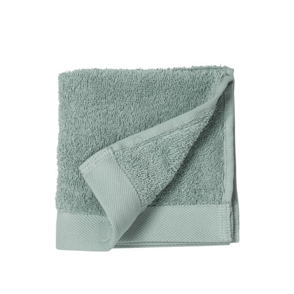 Žalias frotinis medvilninis rankšluostis Södahl Leaf, 30 x 30 cm-image-2