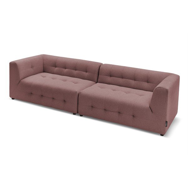 Tamsiai rožinė sofa 324 cm Kleber - Bobochic Paris-image-3