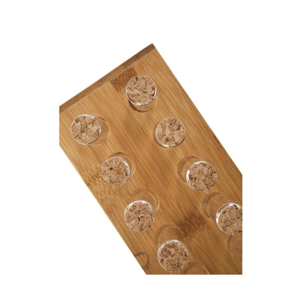 Prieskonių indai 12 vnt. su stovu Vanilla – Bambum-image-2