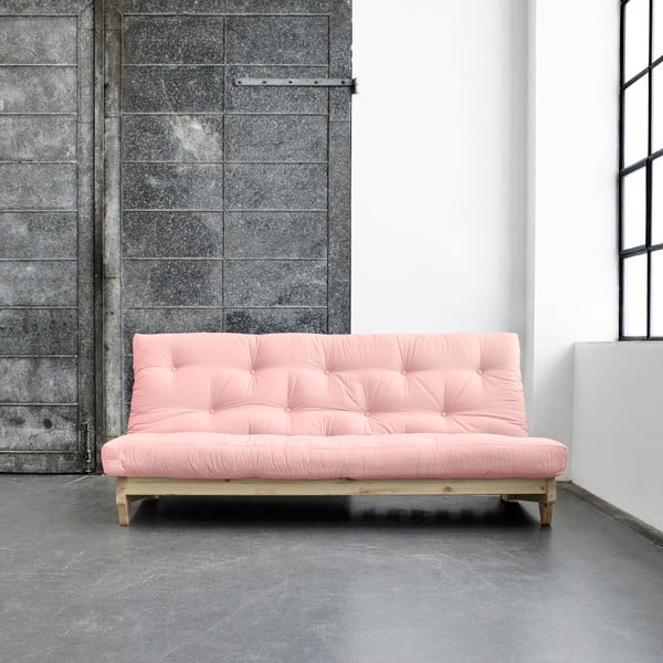 Sofa lova "Karup Fresh Natural/Pink Peonie