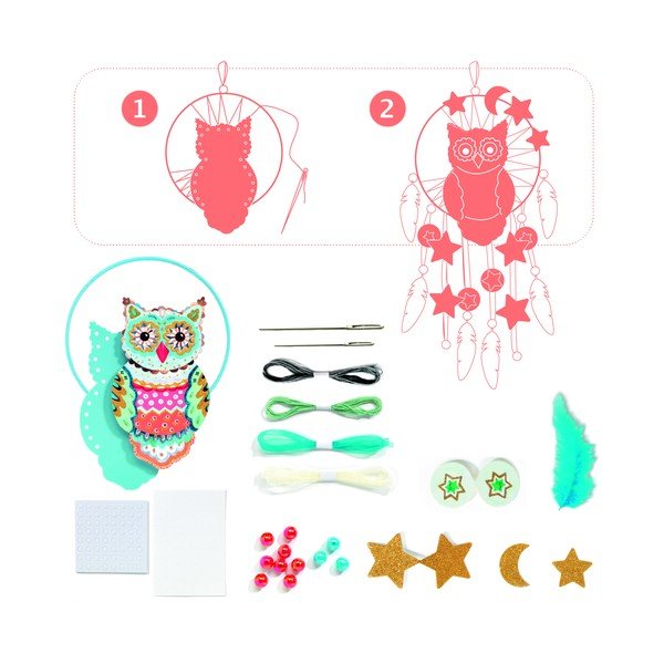 Djeco svajonių prižiūrėtojo rinkinys Owl Dreamkeeper-image-2