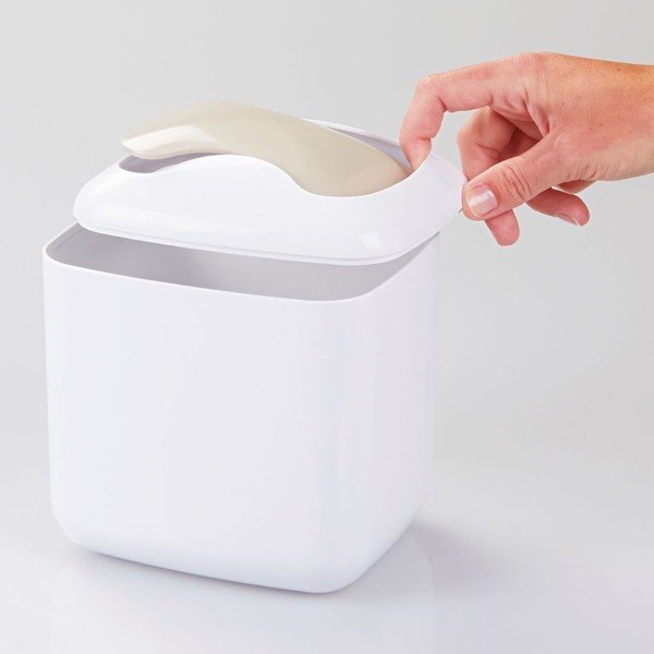 Balta šiukšliadėžė "InterDesign Una-image-1