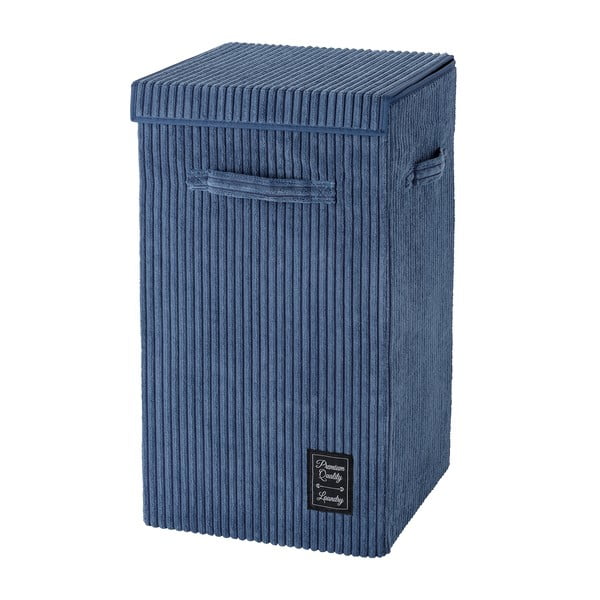 Mėlynas Wenko Cora skalbinių krepšys, 63 l