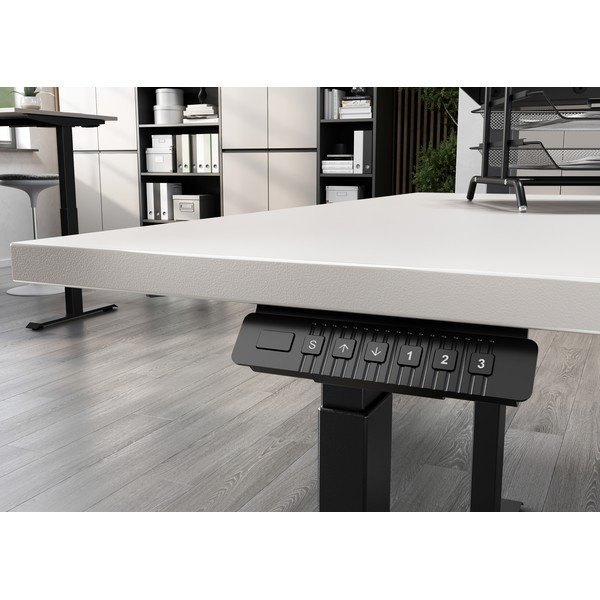 Elektra reguliuojamas aukštis reguliuojamas darbo stalas 80x140 cm Bedano – Germania-image-3