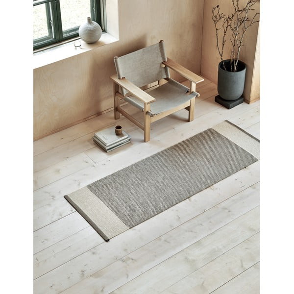 Smėlio spalvos lauko kilimas 70x200 cm Edit Mud Vanilla – Pappelina-image-2