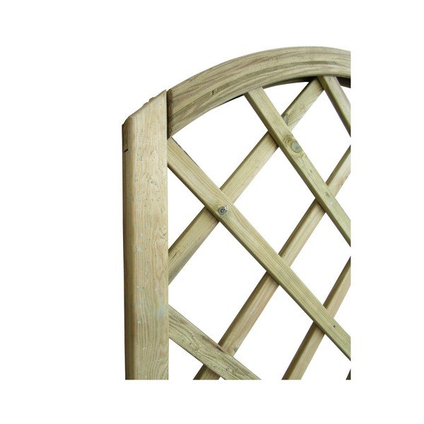 Sodo dekoratyvinės grotelės iš pušies medienos Crido Consulting Arched Pine-image-3