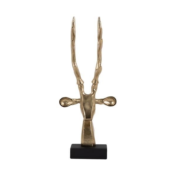 Iš metalo statulėlė (aukštis 34 cm) Reindeer Head – PT LIVING-image-2