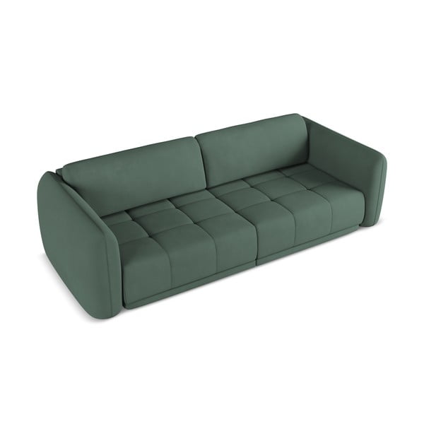 Žalios spalvos sofa 210 cm Hoku – Makamii-image-3
