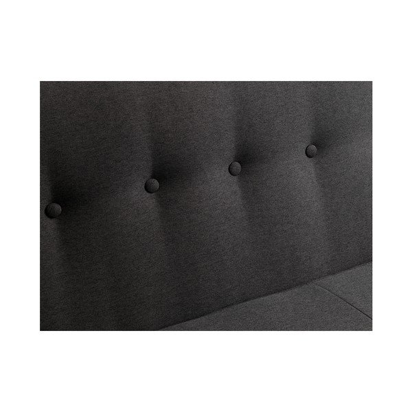 Tamsiai pilka trijų vietų sofa "Custom Form Marget-image-1