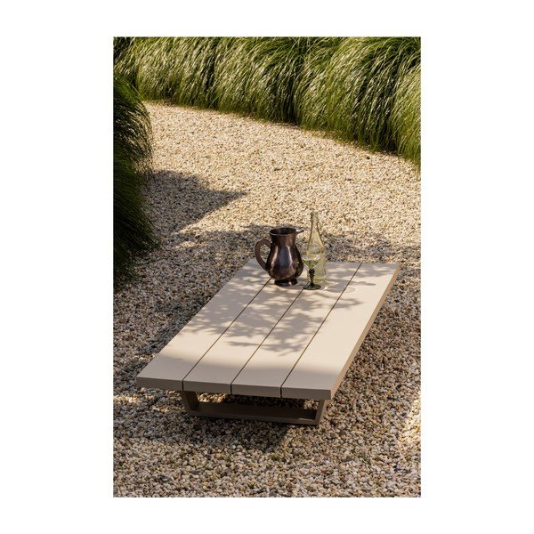 Iš aliuminio sodo kavos staliukas 70x140 cm Bear – Exotan-image-1