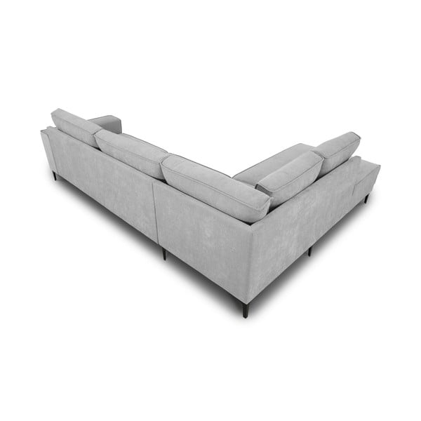 Pilkos spalvos kampinė sofa (su kairiuoju kampu/„L“ formos) Copenhagen – Scandic-image-4