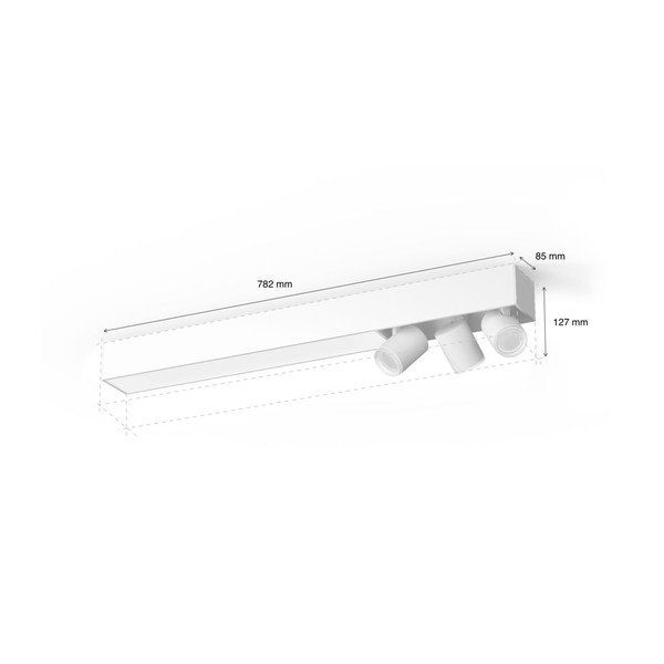 Išmanus taškinis šviestuvas GU10 Centris – Philips Hue-image-4