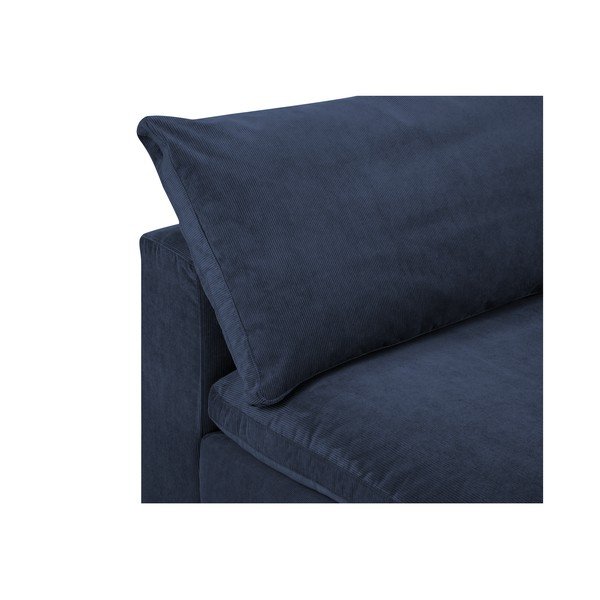 Tamsiai mėlynas modulinės sofos kampas Windsor & Co Sofas Galaxy, dešinysis kampas-image-1