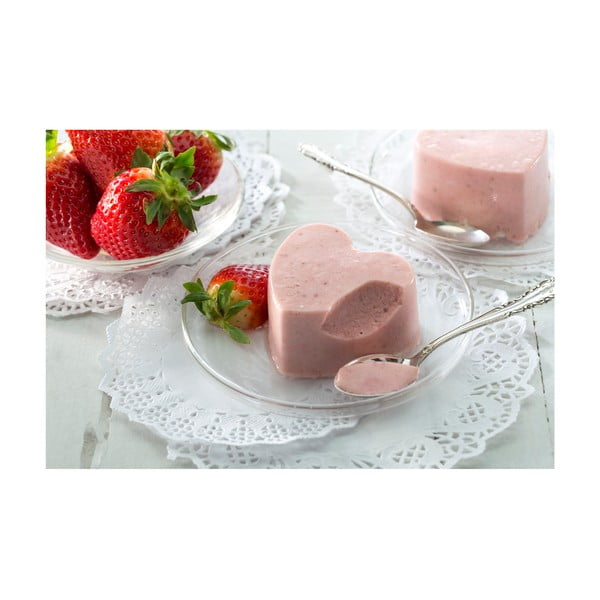 Iš silikonas kepimo forma 17,5x30 cm Heart – Lékué-image-2