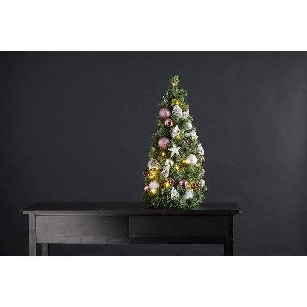 Šviečianti dekoracija žalios spalvos su Kalėdų motyvu ø 34 cm Noel – Star Trading-image-2