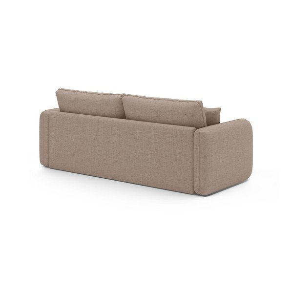 Smėlio spalvos sulankstoma sofa 225 cm – Micadoni -image-4