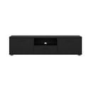 TV spintelė juodos spalvos 147x38 cm Media – Tvilum