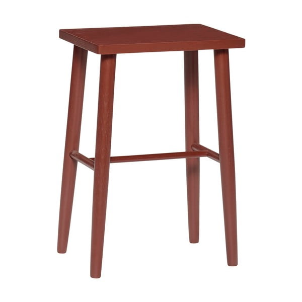 Raudonojo ąžuolo baro kėdė "Hübsch" Ąžuolo baro kėdė, aukštis 52 cm