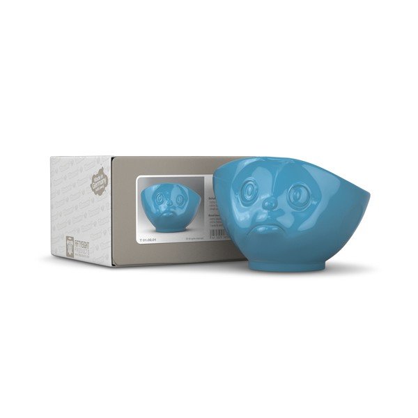 Mėlynas porcelianinis dubuo su piešiniu „58 products“-image-2