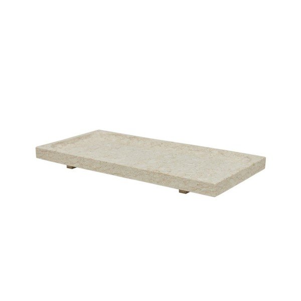 Iš marmuro dekoratyvinis padėklas 14x30 cm Savi – OYOY Living Design