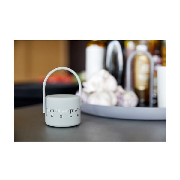 Pilkas analoginis virtuvės laikmatis Zone Singles-image-4