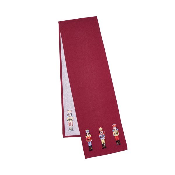 Iš medvilnės stalo takelis su Kalėdų motyvu 220x32 cm Christmas Nutcracker – Catherine Lansfield