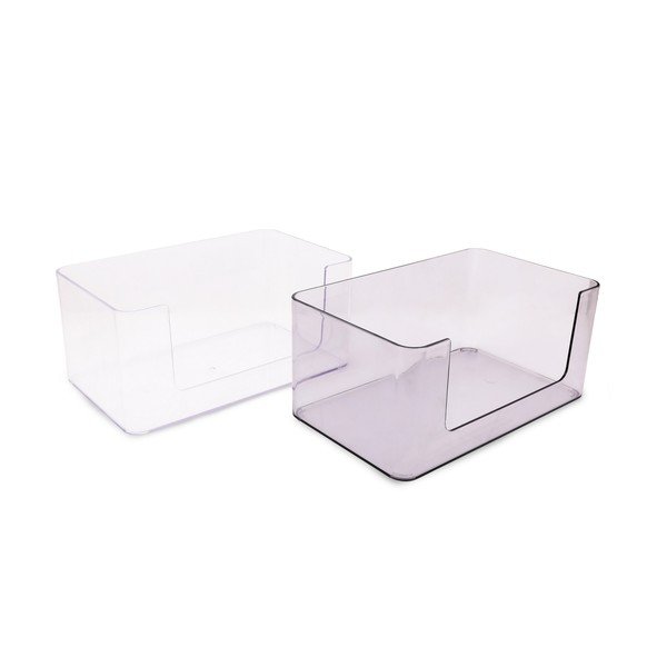 2 plastikiniai vonios kambario kosmetinių reikmenų dėklai, skirti kosmetikai - Mioli Decor-image-4