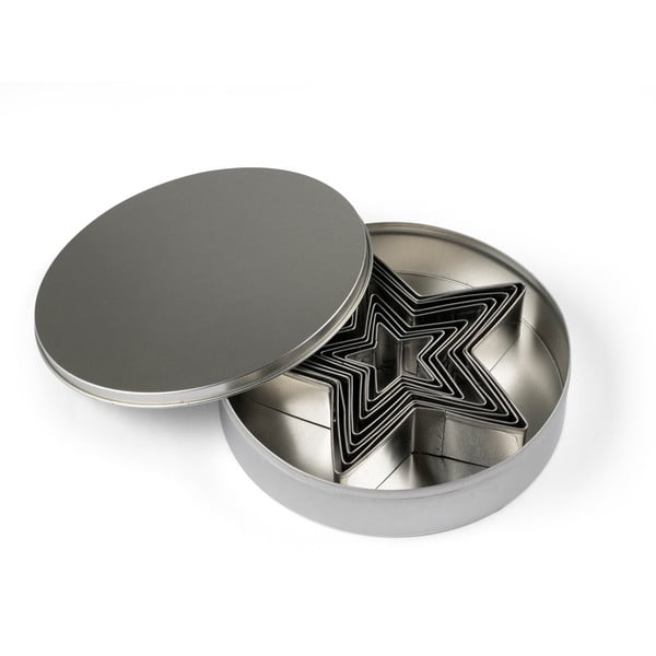 Sausainių formelės 9 vnt. su Kalėdų motyvu Star – Blomsterbergs-image-1