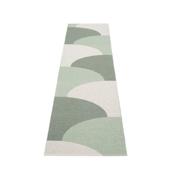 Žalios spalvos lauko kilimas 70x270 cm Hill Army Misty Mint – Pappelina-image-2