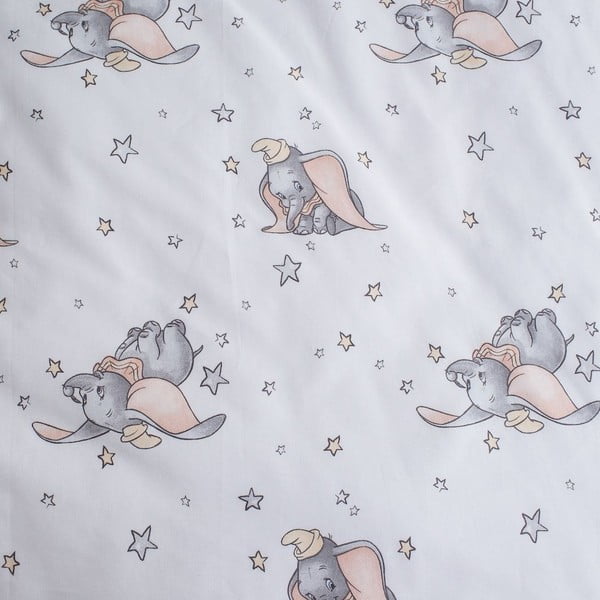 Vaikiška patalynė iš medvilnės vaikiškai lovai 100x135 cm Dumbo – Jerry Fabrics-image-4