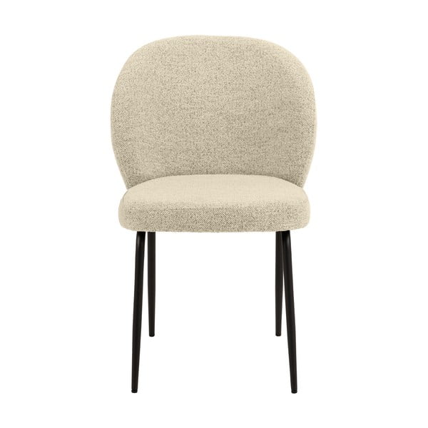 2 smėlio spalvos valgomojo kėdės Patricia - Actona-image-3