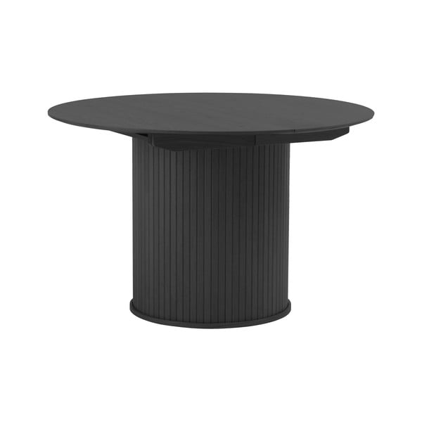 Apvalios formos prailginamas valgomojo stalas ø 120 cm Nola – Unique Furniture-image-1