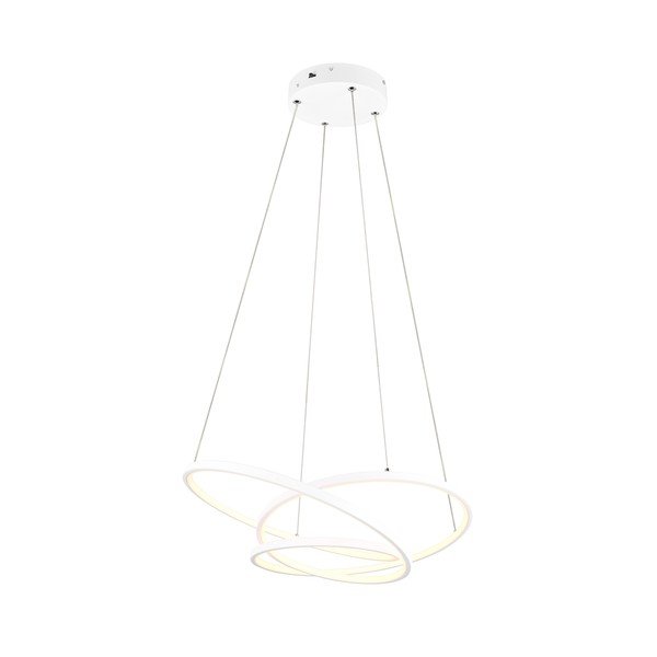 Kabantis šviestuvas baltos spalvos LED su pritemdymo funkcija Darvin – Trio-image-2