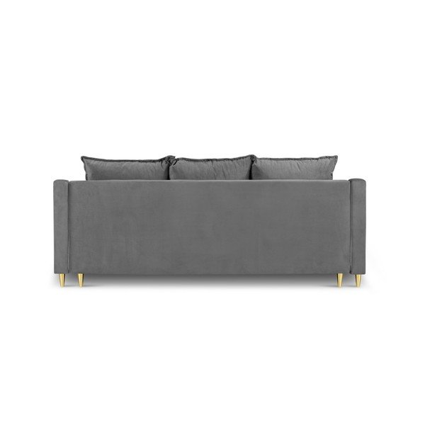 Šviesiai pilka sofa-lova su daiktadėže Mazzini Sofas Pansy, 215 cm-image-4