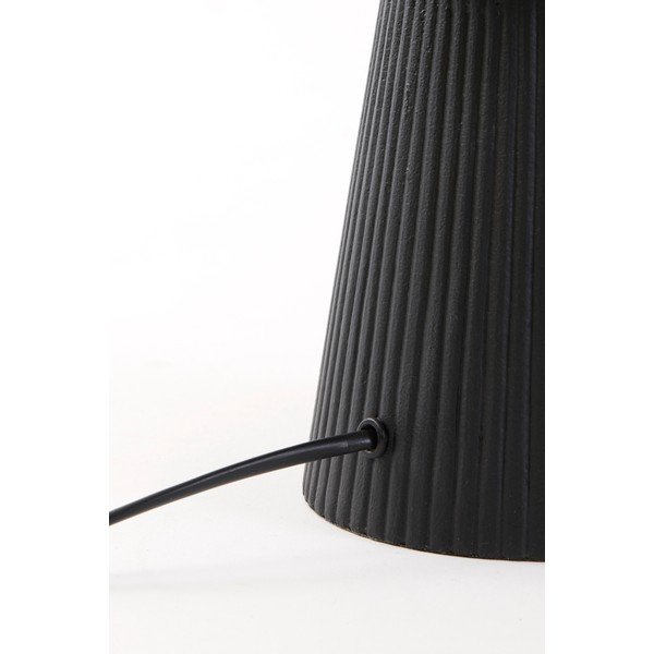 Stalinės lempos pagrindas matinės juodos spalvos 33 cm Shaka – Light & Living-image-4