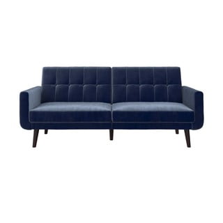 Mėlyna sofa lova 201 cm Nola - Støraa