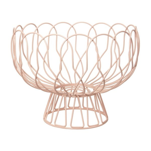 Vaisių dubuo Linie Peach Pink-image-1