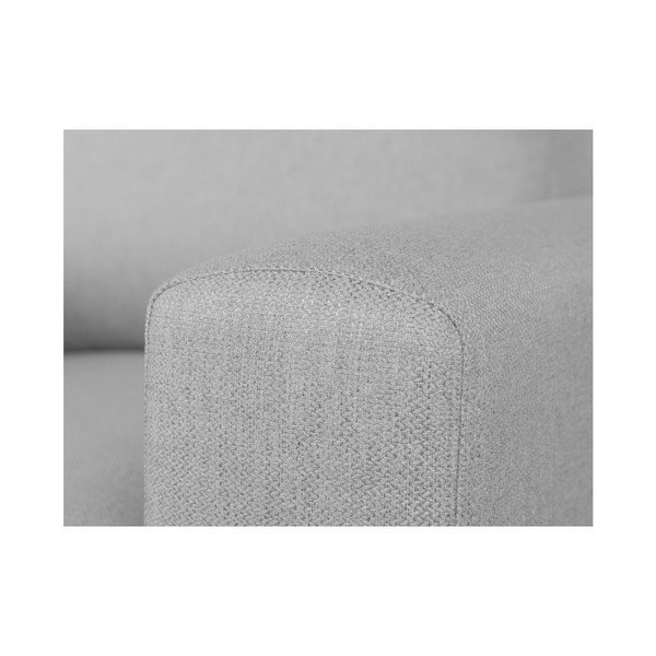Šviesiai pilka kampinė sofa "Cosmopolitan" dizainas Atlanta, dešinysis kampas-image-2