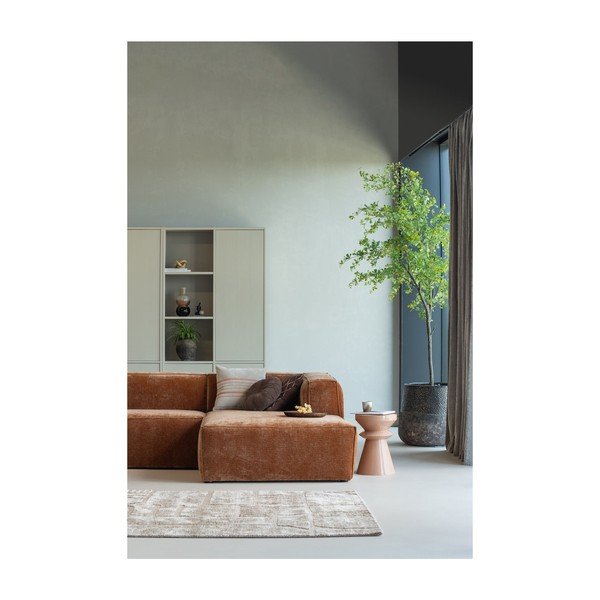 Šoninis stalas iš metalo ø 30 cm Fedde – WOOOD-image-2