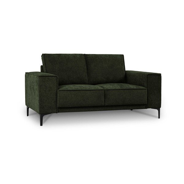 Žalios spalvos sofa iš šenilinio audinio 164 cm Copenhagen – Scandic-image-2