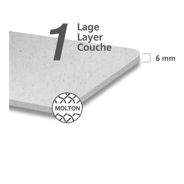 Pakaitinis lyginimo lentos Wenko Molleton lyginimo kilimėlis, 130 x 52 cm-image-1